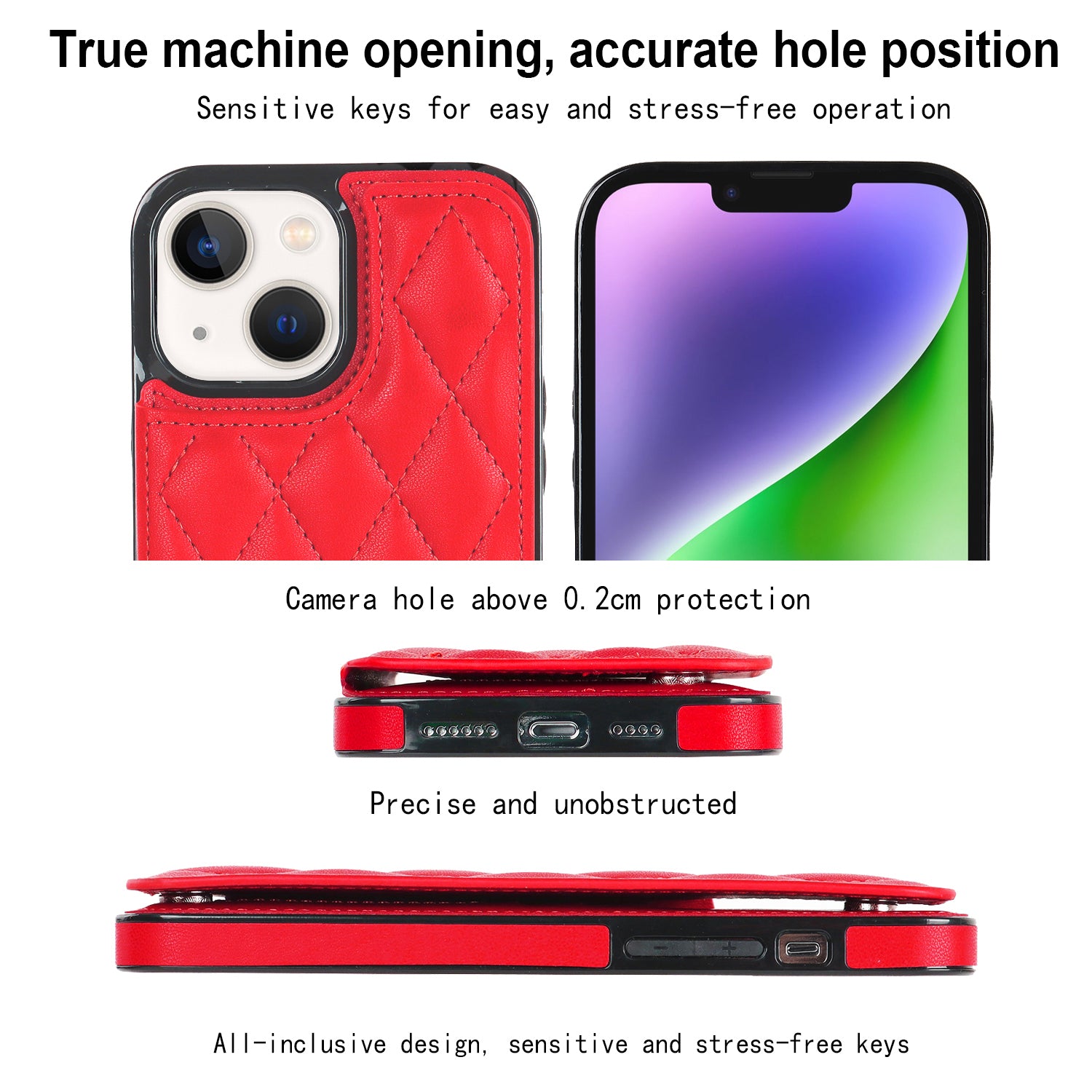 For iPhone 13 mini Dustproof Phone Case Magnetic Button PU Leather TPU Card Holder Phone Cover with Kickstand For iPhone 13 mini Dustproof Phone Case Magnetic Button PU Leather TPU Card Holder Phone Cover with Kickstand